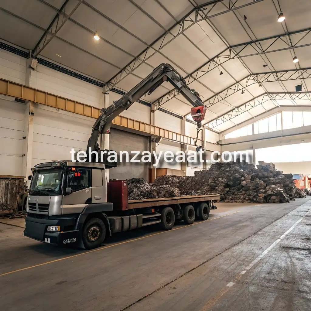 عکس خریدار ضایعات چدن کارخانه در تهران خلازیر