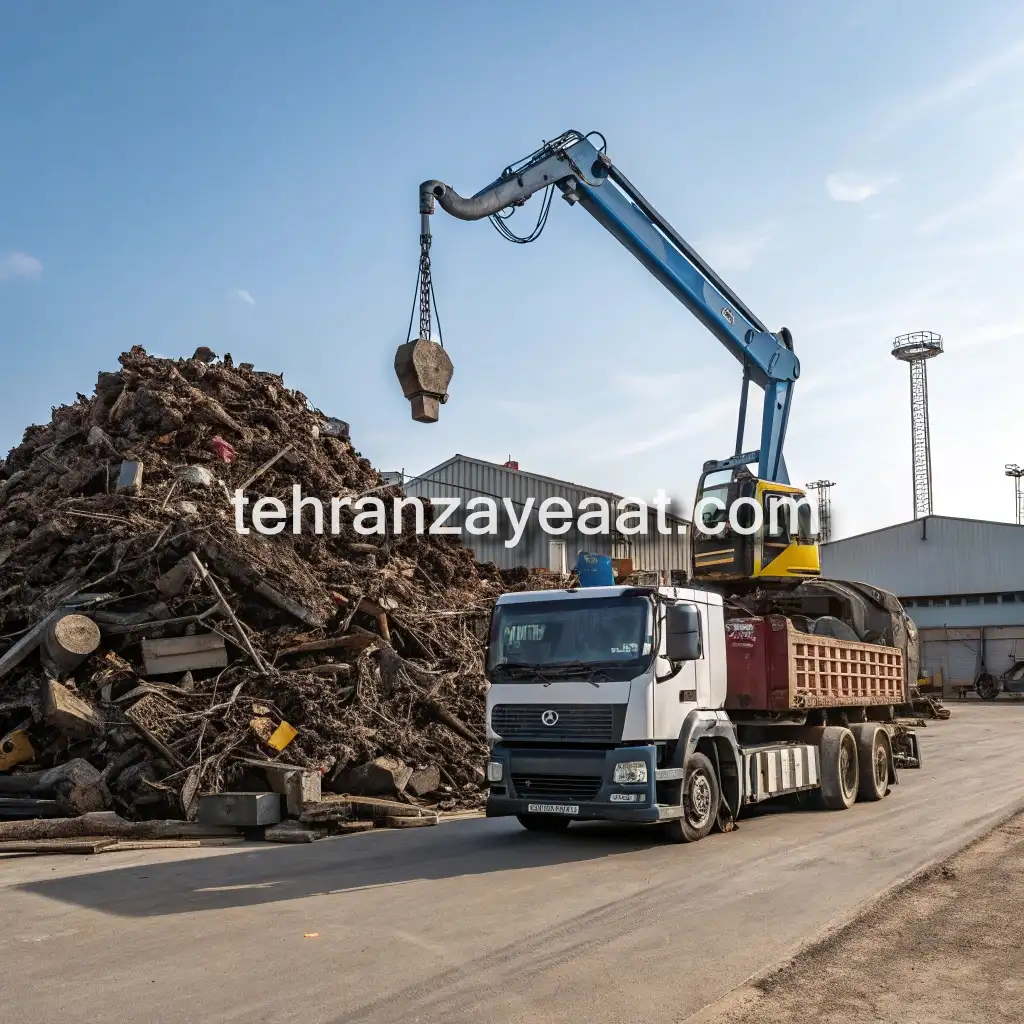 عکس خریدار ضایعات چدن کارخانه در تهران شمس آباد