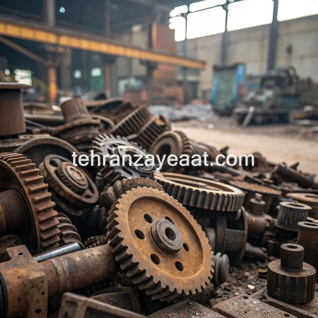 عکس خریدار ضایعات چدن کارخانه در تهران صالح آباد