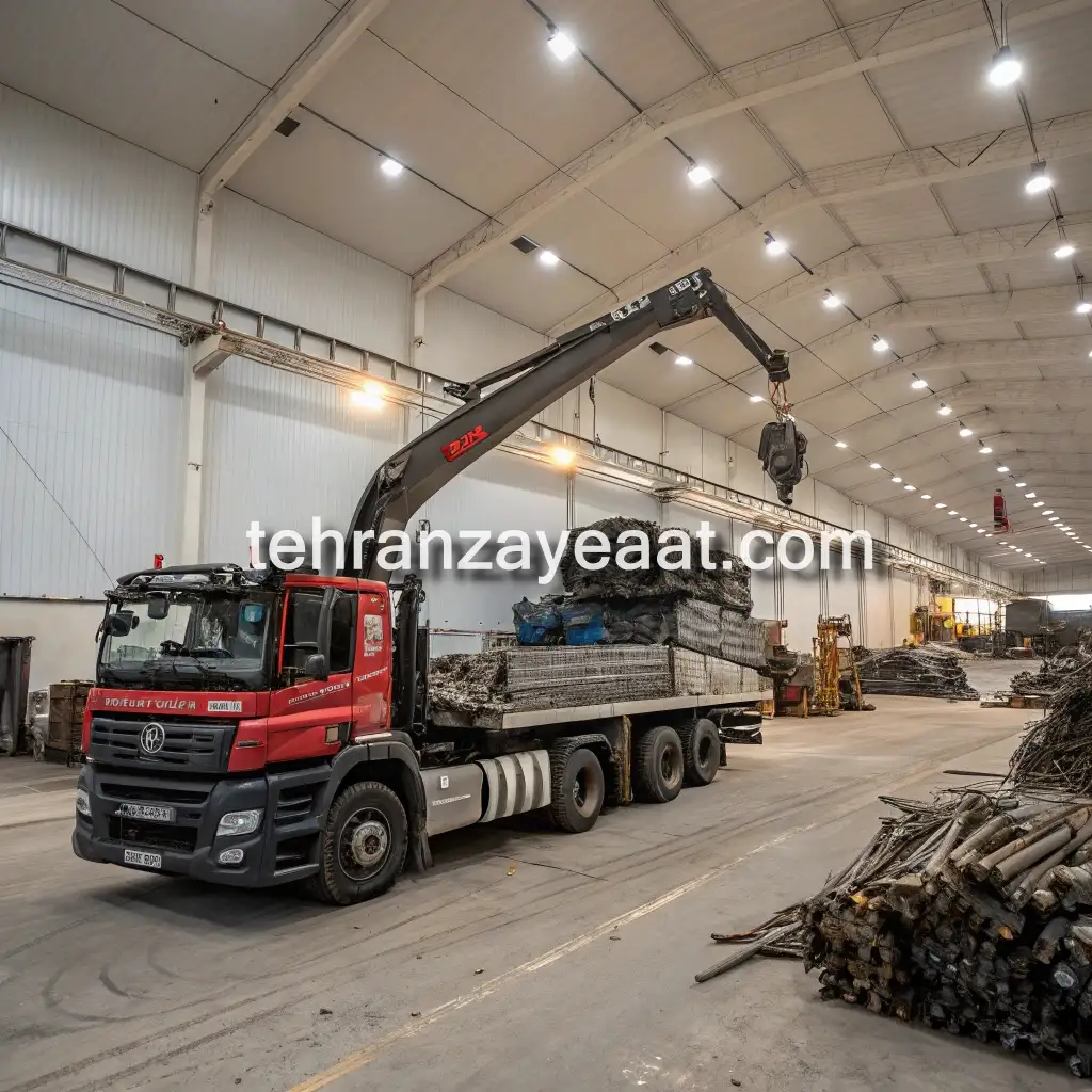 عکس خریدار ضایعات چدن کارخانه در تهران مرتضی گرد