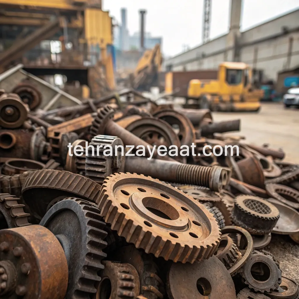 عکس خریدار ضایعات چدن کارخانه در تهران نعمت آباد